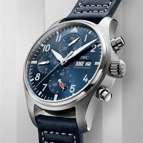 iwc pilot's chronograph 41mm mens watch|iwc pilots flieger chronograph automatic.